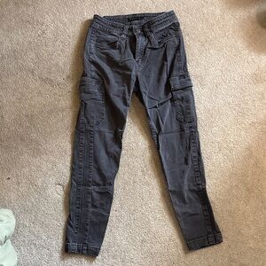 Prana Charcoal Gray Denim Pants